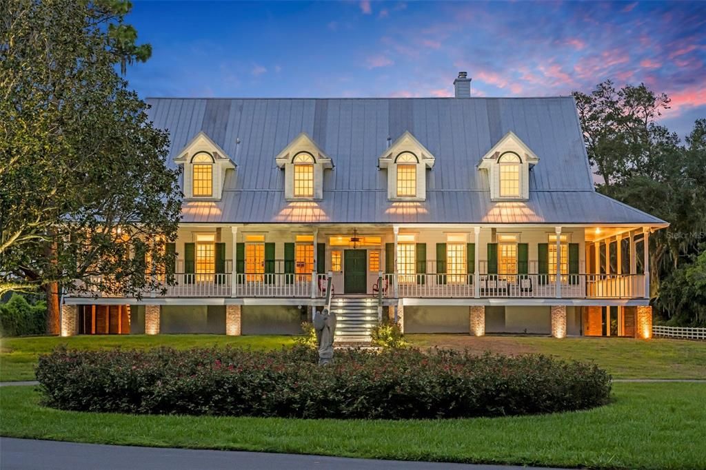 $7 Million Lakefront Estate on 10.52 Acres with Equestrian Barn and Stunning Lake Howell Views in Winter Park