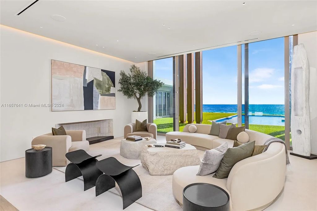 $79 Million Modern Masterpiece on 1.5 Acres with Ocean and Intracoastal Frontage in Manalapan