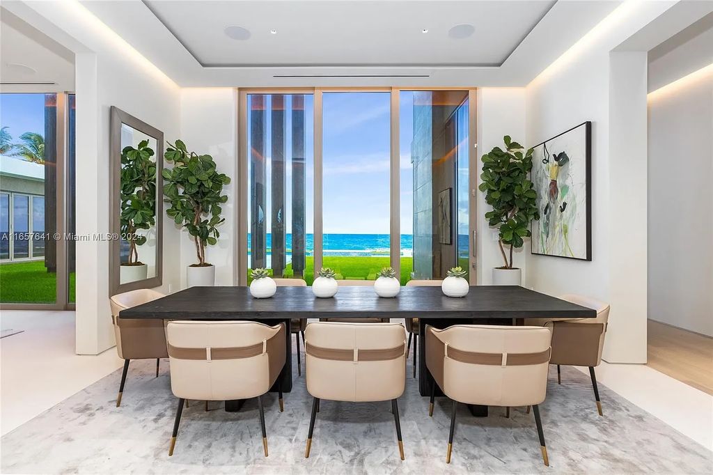 $79 Million Modern Masterpiece on 1.5 Acres with Ocean and Intracoastal Frontage in Manalapan