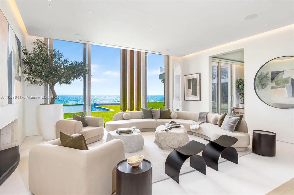 $79 Million Modern Masterpiece on 1.5 Acres with Ocean and Intracoastal Frontage in Manalapan