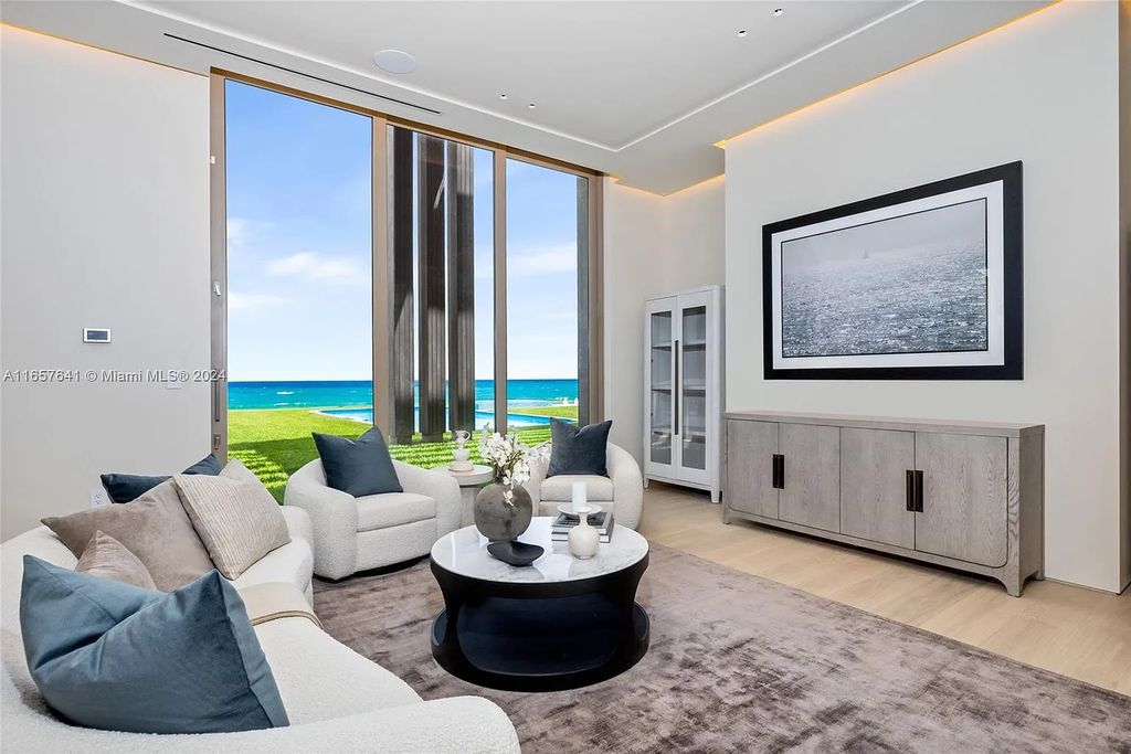 $79 Million Modern Masterpiece on 1.5 Acres with Ocean and Intracoastal Frontage in Manalapan