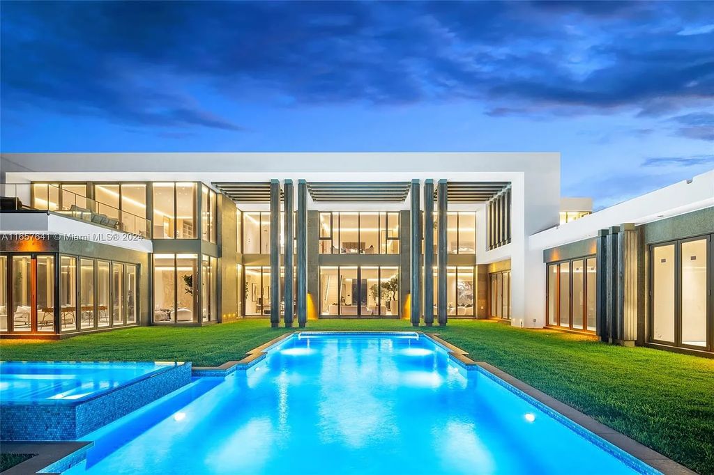 $79 Million Modern Masterpiece on 1.5 Acres with Ocean and Intracoastal Frontage in Manalapan