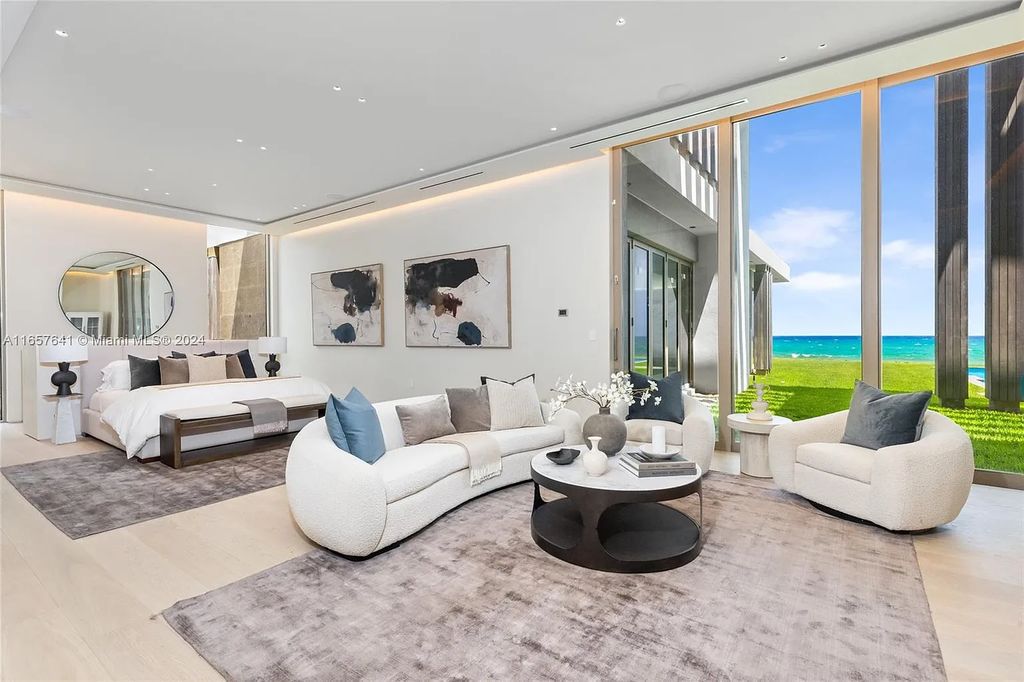 $79 Million Modern Masterpiece on 1.5 Acres with Ocean and Intracoastal Frontage in Manalapan