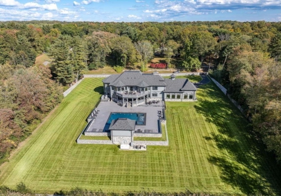 Connecticut Custom-Built Luxury Residence with Cutting-Edge Smart Home Technology, Listed at $12.5 Million