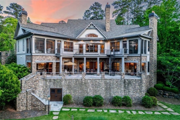 Elegant Craftsman-Style Home in Georgia Offers a Perfect Blend of Luxury and Natural Beauty, Priced at $4.3 Million