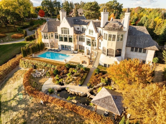 European-Inspired ‘Tramonto’ Estate, a French Country Gem in Eden Prairie, Minnesota, Asking $6 Million