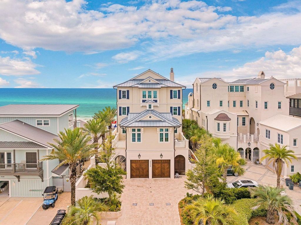 Exquisite Gulf-Front Living Awaits: Experience Unmatched Luxury for $25.7 Million in Santa Rosa Beach