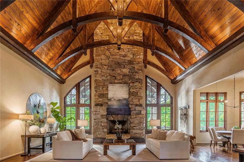 Georgia Estate with Resort Style Pool Artisanal Craftsmanship and Private Lake Listed for 11.5 Million 12