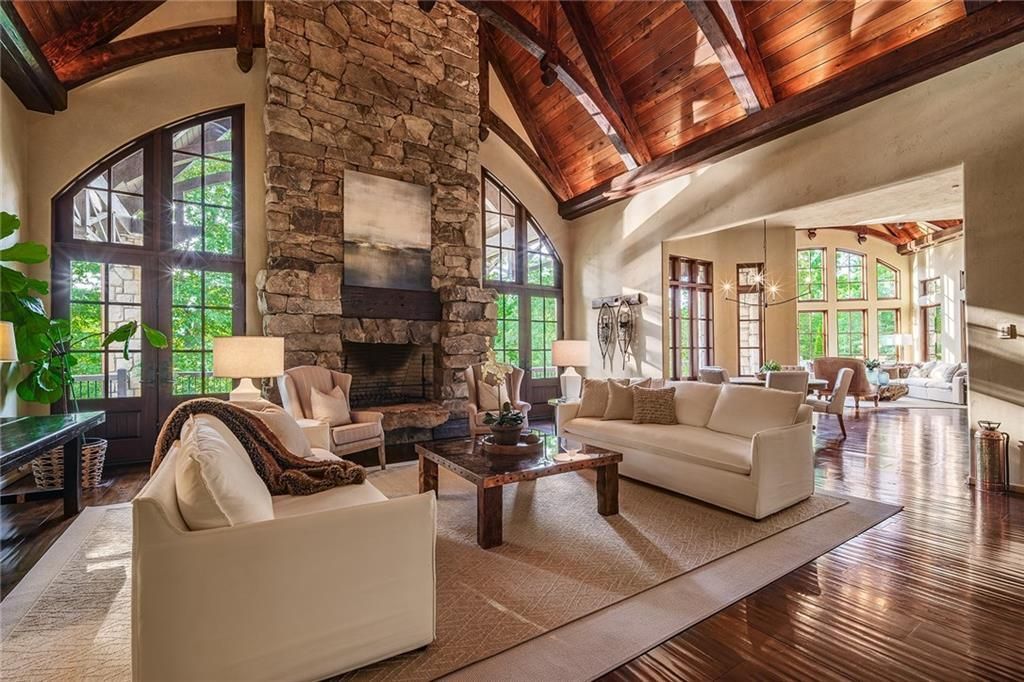 Georgia Estate with Resort Style Pool Artisanal Craftsmanship and Private Lake Listed for 11.5 Million 13