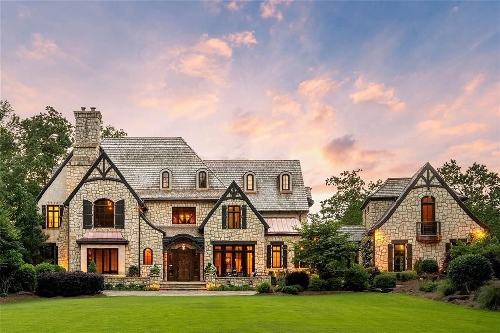 Georgia Estate with Resort Style Pool Artisanal Craftsmanship and Private Lake Listed for 11.5 Million 2