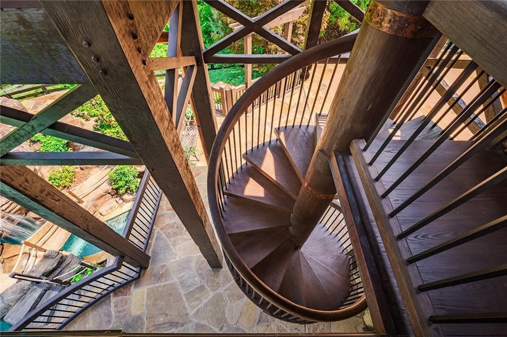Georgia Estate with Resort Style Pool Artisanal Craftsmanship and Private Lake Listed for 11.5 Million 32