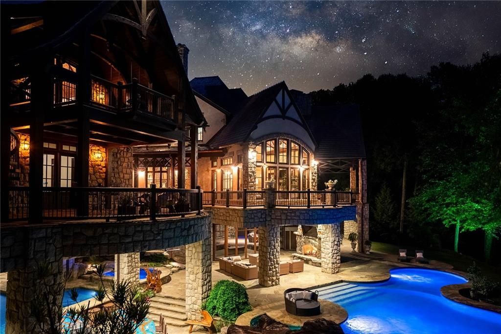 Georgia Estate with Resort Style Pool Artisanal Craftsmanship and Private Lake Listed for 11.5 Million 42