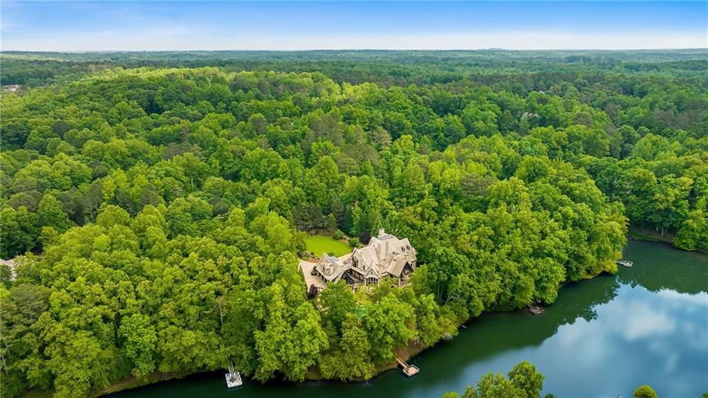 Georgia Estate with Resort Style Pool Artisanal Craftsmanship and Private Lake Listed for 11.5 Million 5