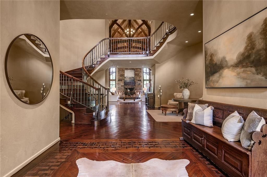 Georgia Estate with Resort Style Pool Artisanal Craftsmanship and Private Lake Listed for 11.5 Million 7