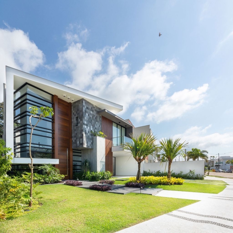 JPG House, A Modern Tropical Retreat by Raiz Arquitetura