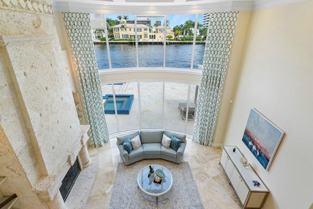 Luxurious $7.5 Million Delray Beach Intracoastal Estate with Infinity Pool and Stunning Water Views