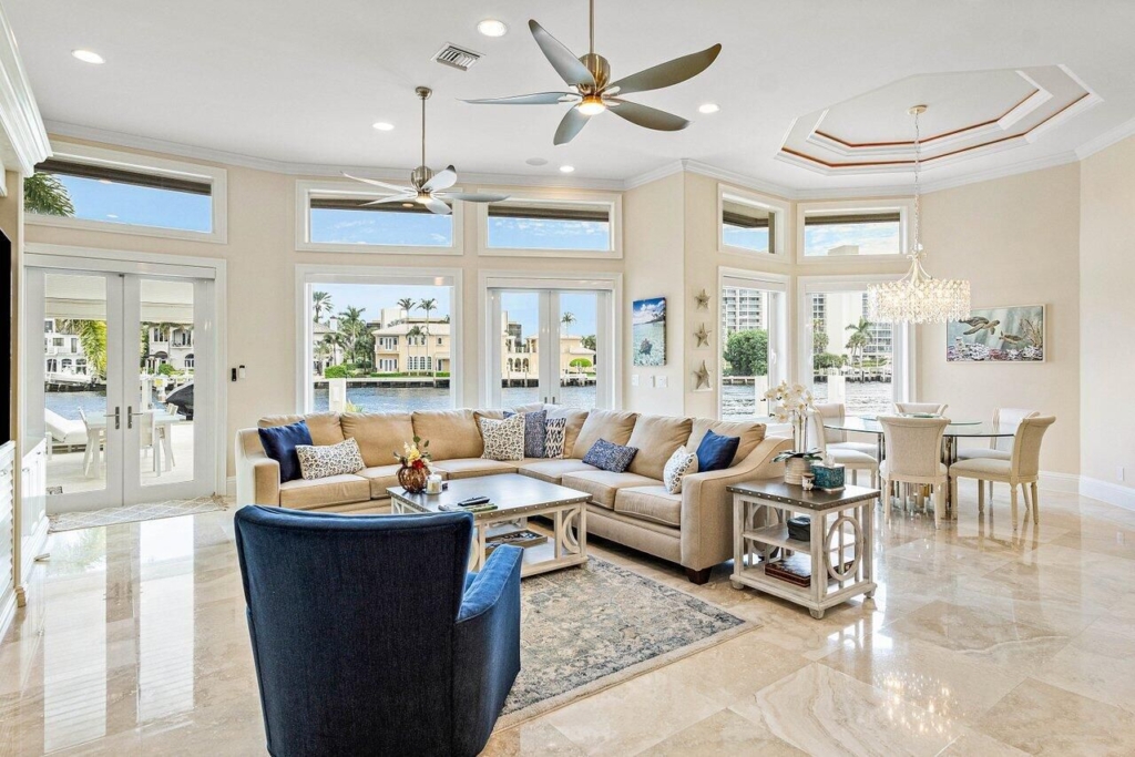 Luxurious $7.5 Million Delray Beach Intracoastal Estate with Infinity Pool and Stunning Water Views