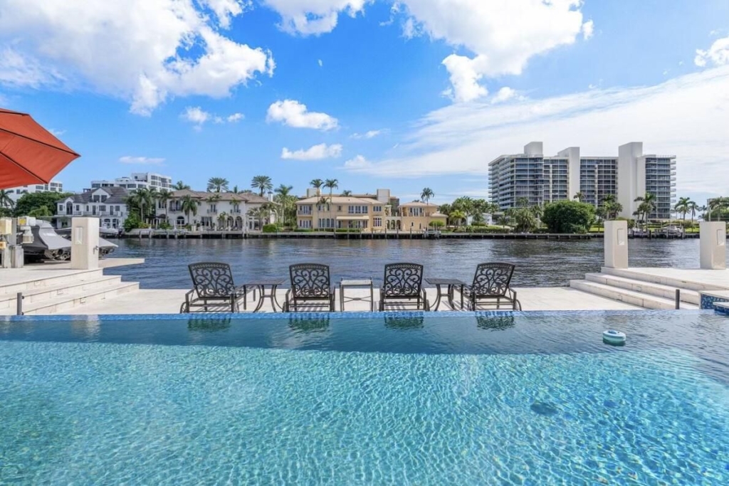 Luxurious $7.5 Million Delray Beach Intracoastal Estate with Infinity Pool and Stunning Water Views