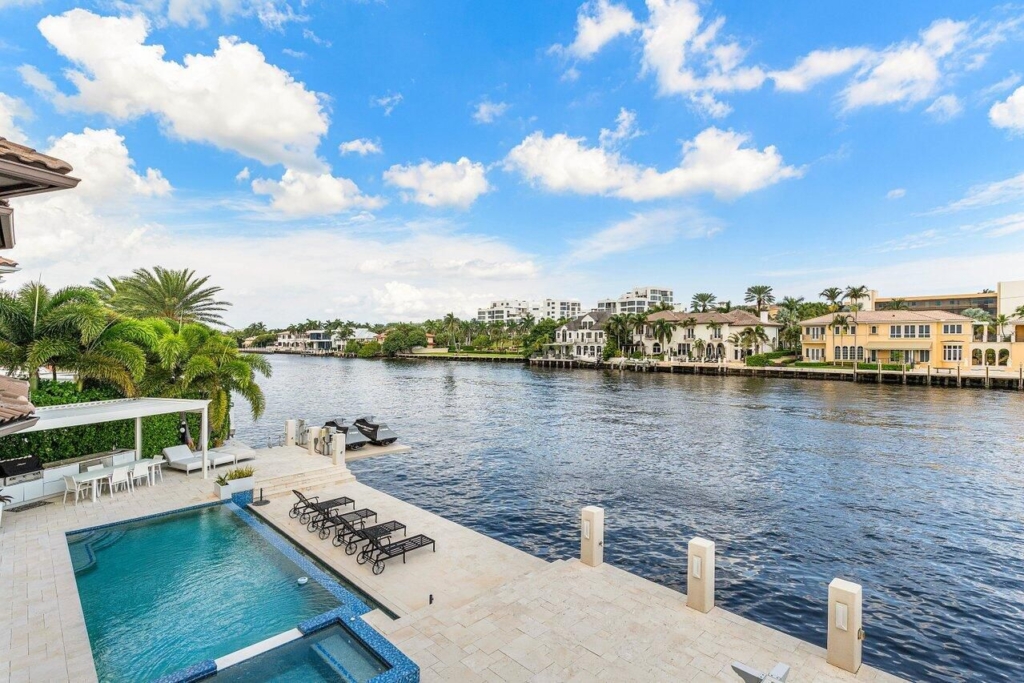 Luxurious $7.5 Million Delray Beach Intracoastal Estate with Infinity Pool and Stunning Water Views