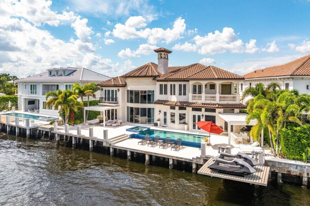 Luxurious $7.5 Million Delray Beach Intracoastal Estate with Infinity Pool and Stunning Water Views