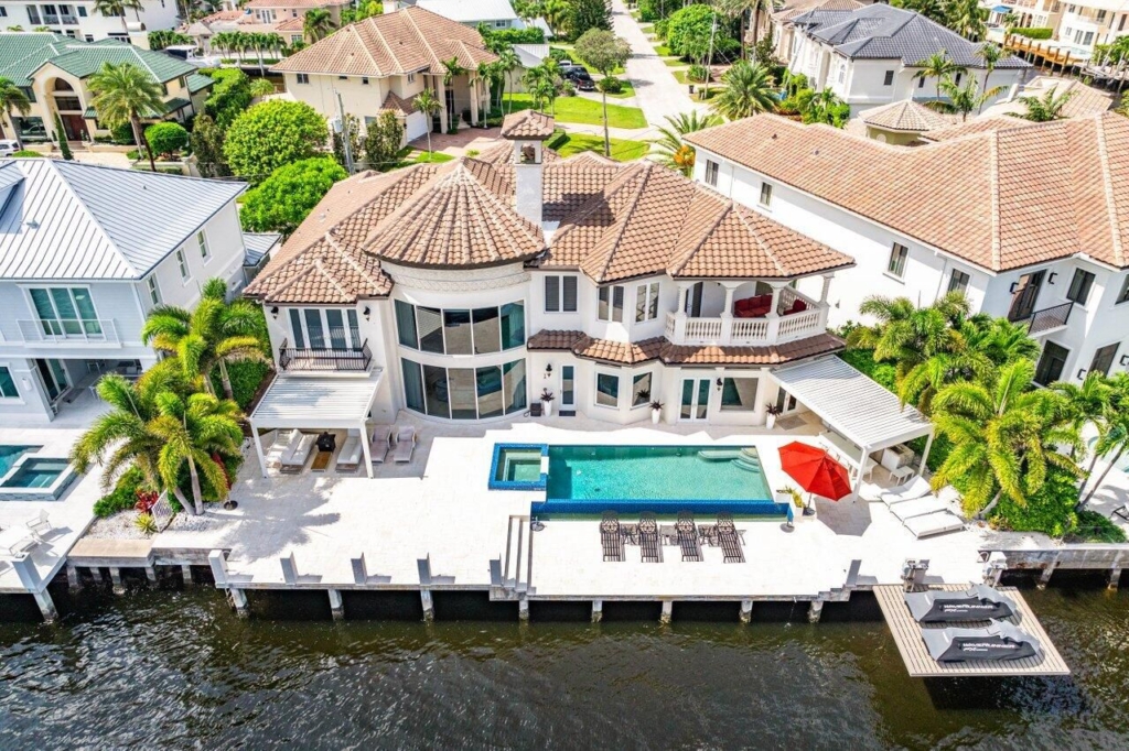 Luxurious $7.5 Million Delray Beach Intracoastal Estate with Infinity Pool and Stunning Water Views