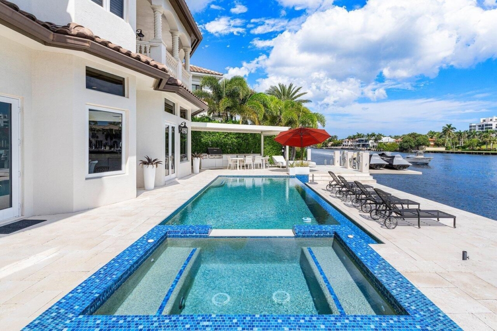 Luxurious $7.5 Million Delray Beach Intracoastal Estate with Infinity Pool and Stunning Water Views