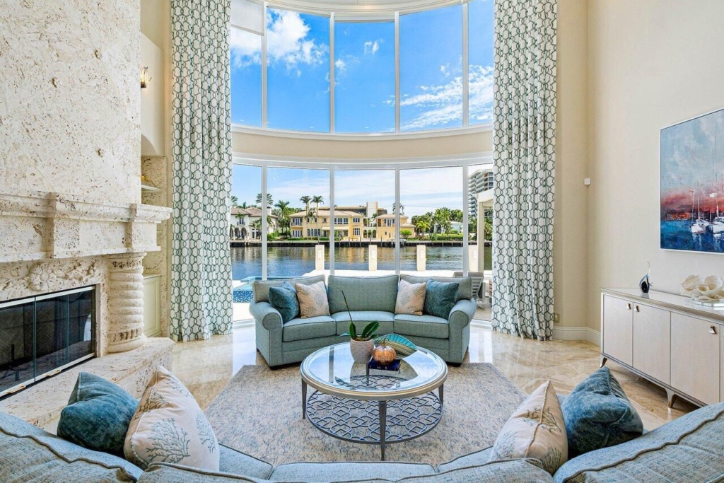 Luxurious $7.5 Million Delray Beach Intracoastal Estate with Infinity Pool and Stunning Water Views