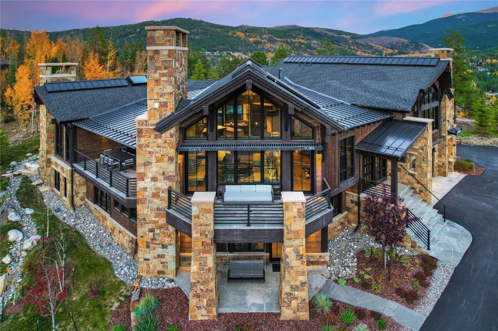 Mountain Modern Estate in Shock Hill Colorado with Expansive Views Listed for 10.5 Million 5