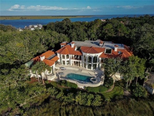 Sea Island Waterfront Paradise: Iconic Deepwater Estate in Elite Community, Asking $15.9 Million