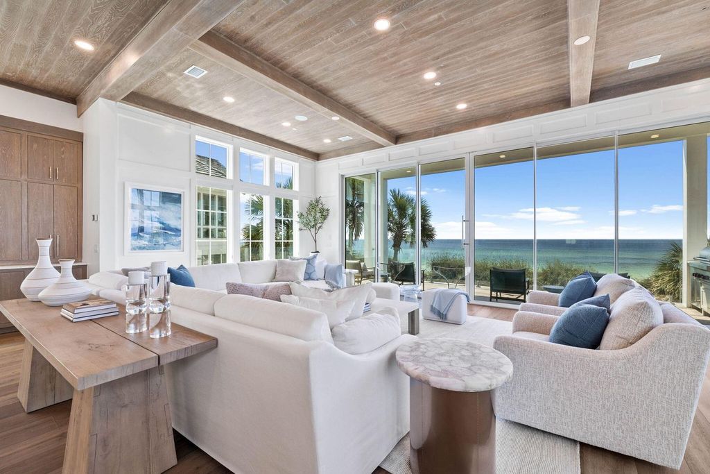 Stunning $16 Million Gulf-Front Estate with Sweeping Views and Direct Beach Access in Santa Rosa Beach