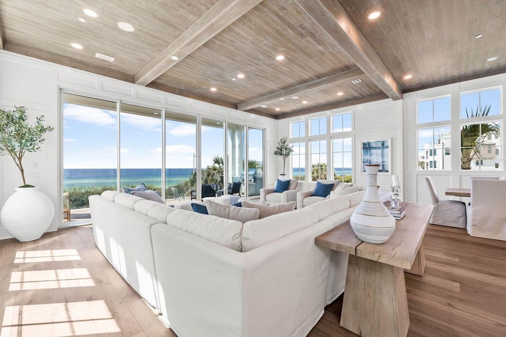 Stunning $16 Million Gulf-Front Estate with Sweeping Views and Direct Beach Access in Santa Rosa Beach