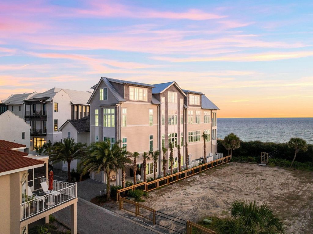 Stunning $16 Million Gulf-Front Estate with Sweeping Views and Direct Beach Access in Santa Rosa Beach