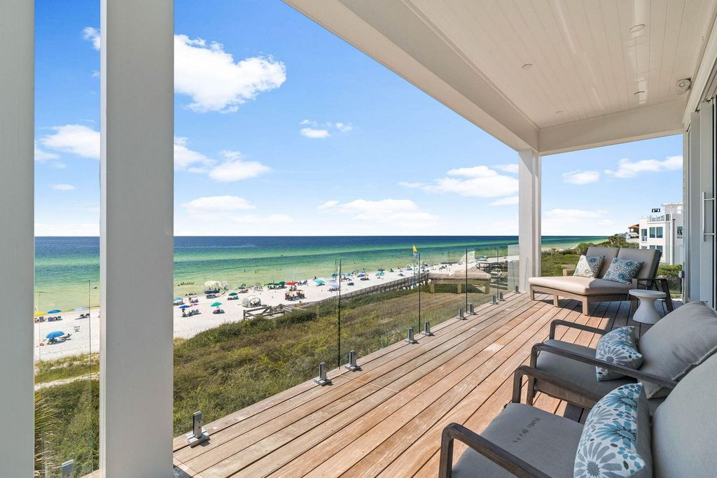 Stunning $16 Million Gulf-Front Estate with Sweeping Views and Direct Beach Access in Santa Rosa Beach