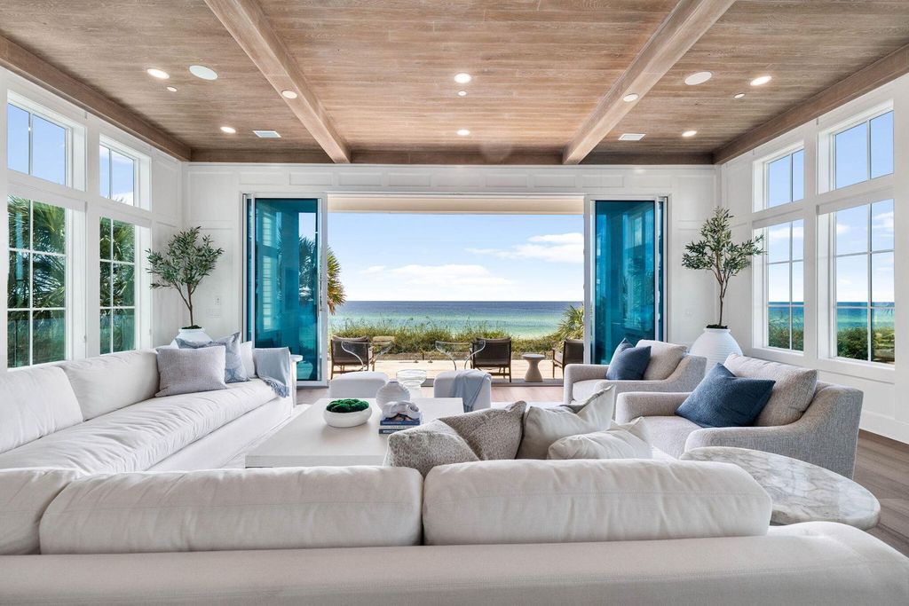 Stunning $16 Million Gulf-Front Estate with Sweeping Views and Direct Beach Access in Santa Rosa Beach