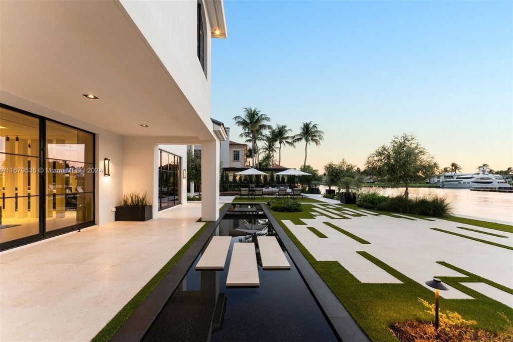 Stunning $32.5 Million Luxury Estate with 150 Feet of Intracoastal Waterway Frontage in Boca Raton