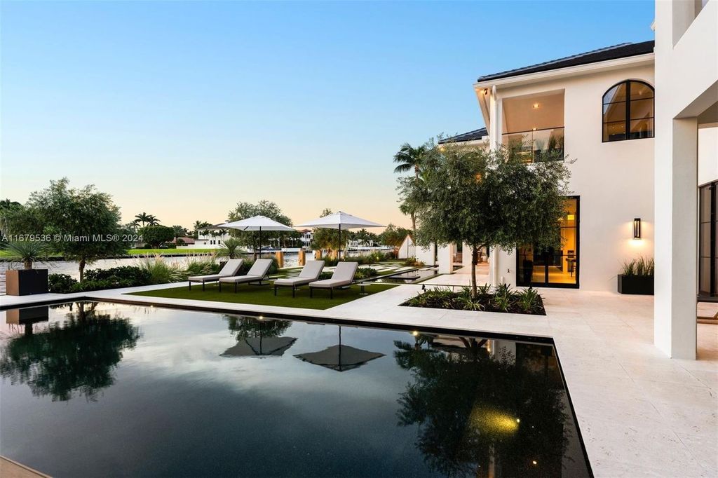 Stunning $32.5 Million Luxury Estate with 150 Feet of Intracoastal Waterway Frontage in Boca Raton