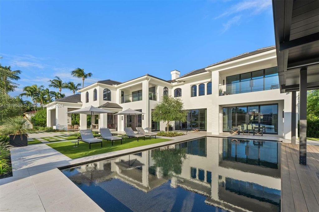 Stunning $32.5 Million Luxury Estate with 150 Feet of Intracoastal Waterway Frontage in Boca Raton