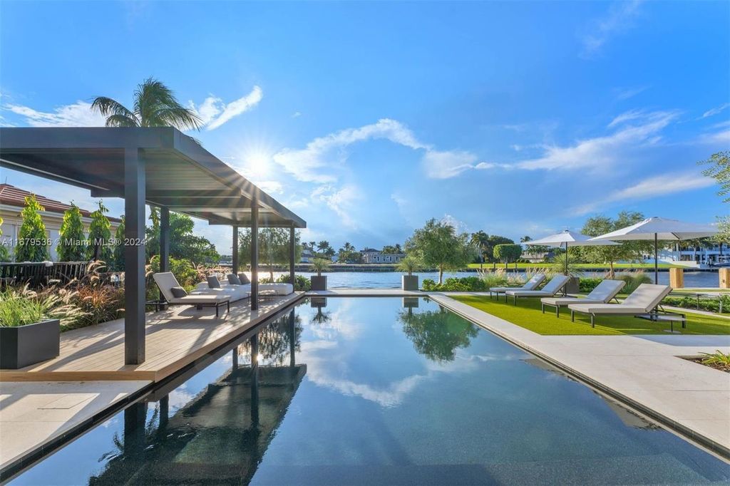 Stunning $32.5 Million Luxury Estate with 150 Feet of Intracoastal Waterway Frontage in Boca Raton