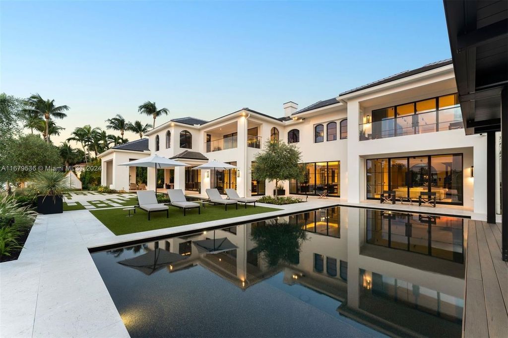 Stunning $32.5 Million Luxury Estate with 150 Feet of Intracoastal Waterway Frontage in Boca Raton