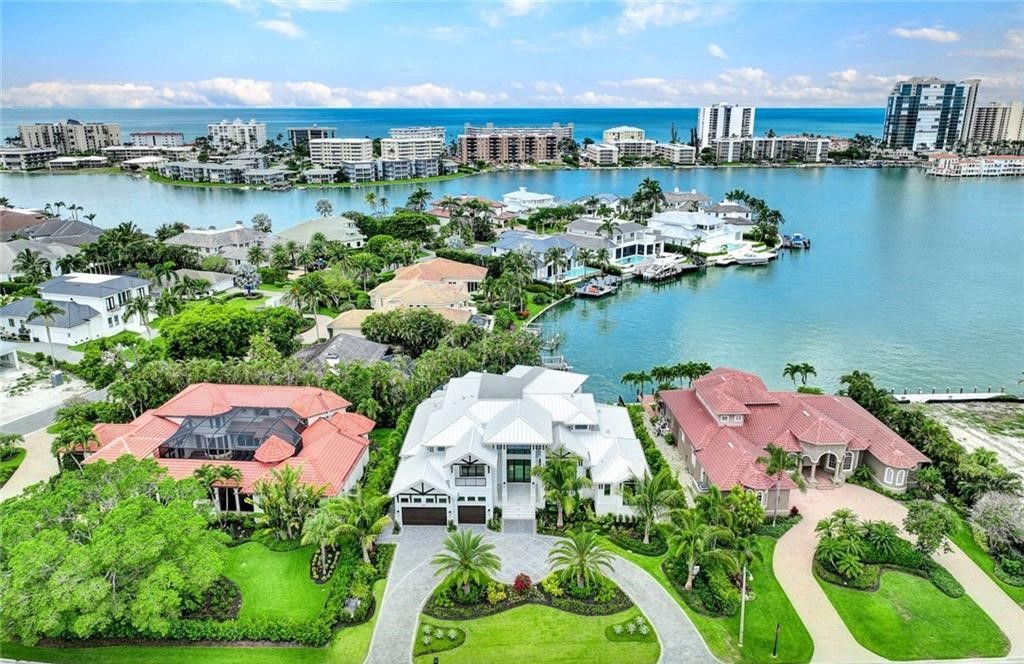 Waterfront Estate on Crayton Road Naples $12.9 Million Luxury with Bay Views and Gulf Access