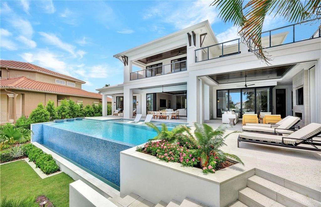 Waterfront Estate on Crayton Road Naples $12.9 Million Luxury with Bay Views and Gulf Access