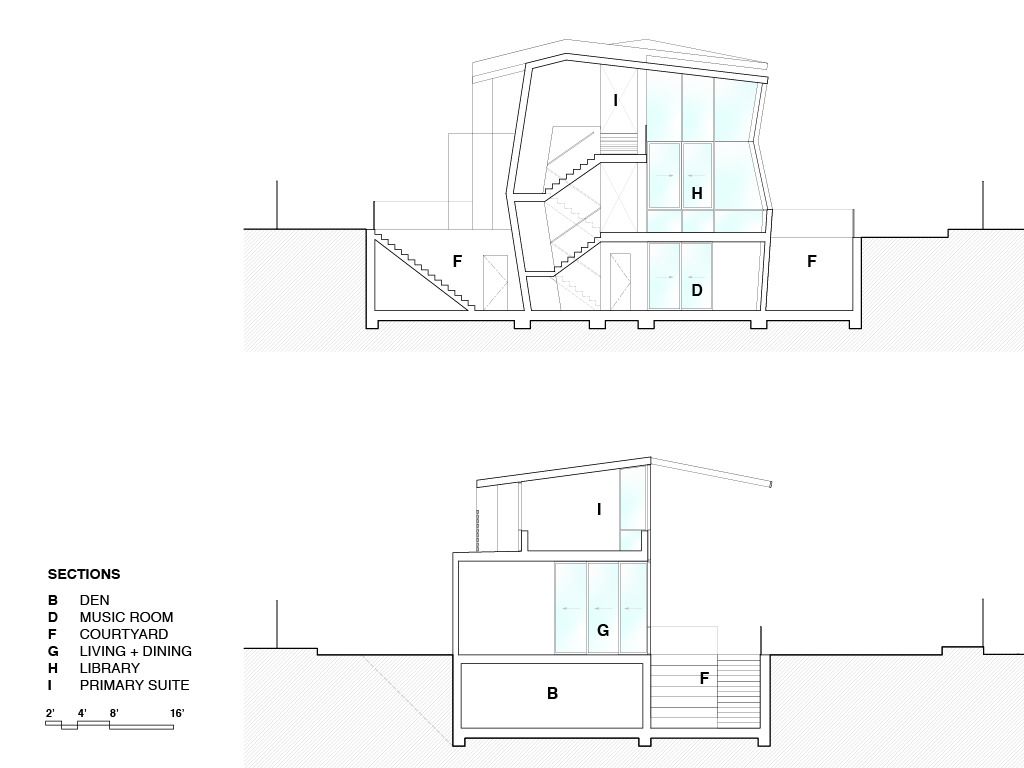 Wavelet House, Mid-century design by Fougeron Architecture