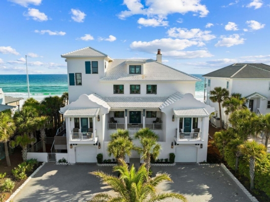 $13 Million Oceanfront Estate in Miramar Beach, Florida with Over Half an Acre of Land and Stunning Gulf Views