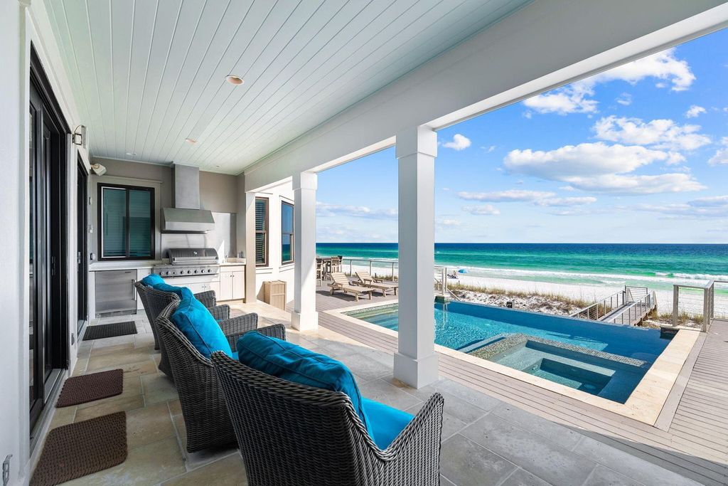 $13 Million Oceanfront Estate in Miramar Beach, Florida with Over Half an Acre of Land and Stunning Gulf Views