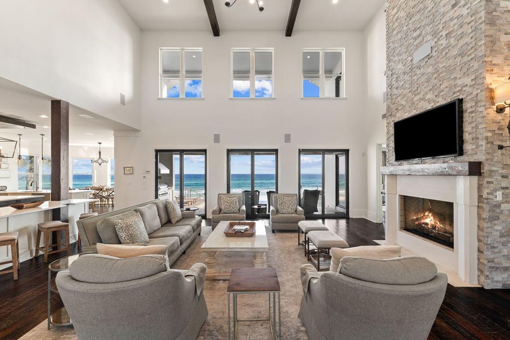 $13 Million Oceanfront Estate in Miramar Beach, Florida with Over Half an Acre of Land and Stunning Gulf Views