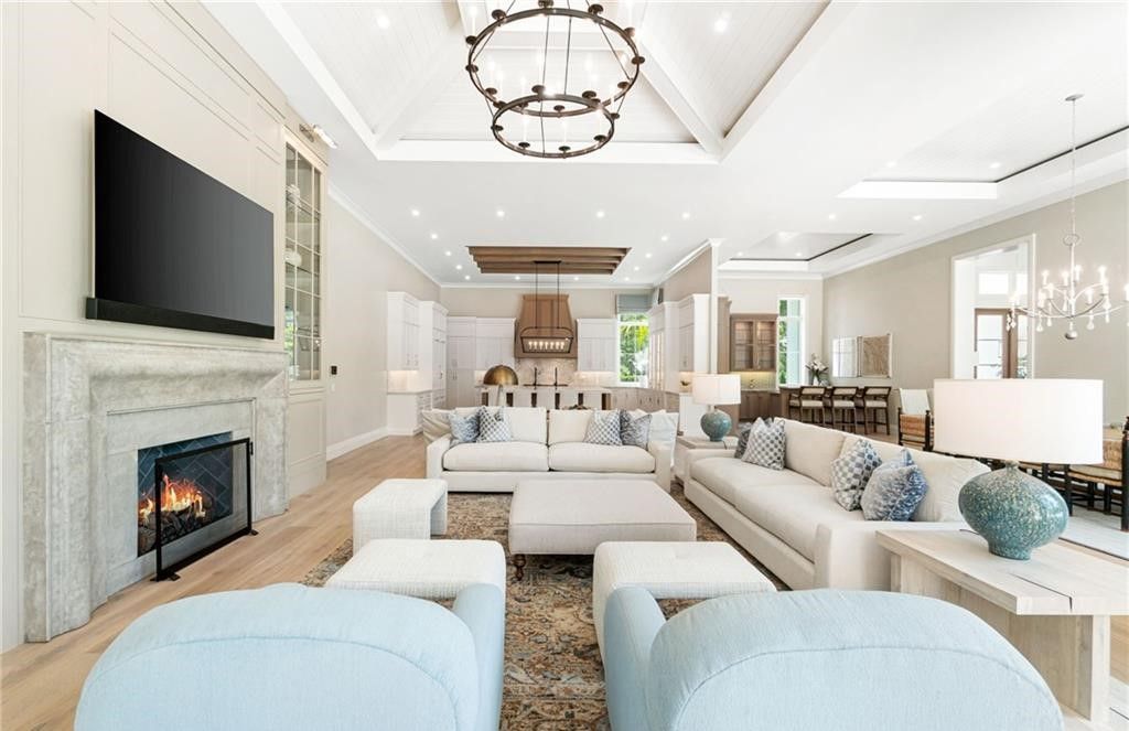 $13.2 Million Custom Estate in Naples Florida Featuring Luxury Living and Lowcountry Elegance