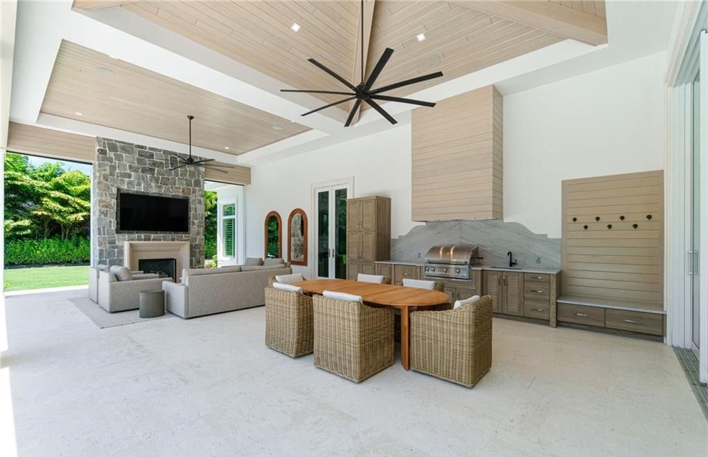 $13.2 Million Custom Estate in Naples Florida Featuring Luxury Living and Lowcountry Elegance