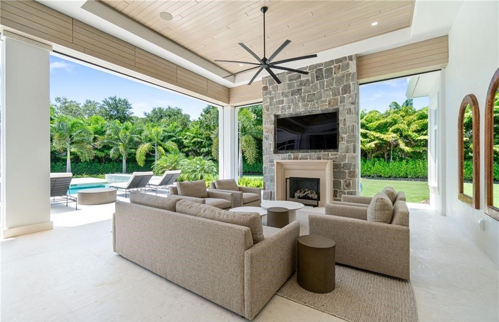 $13.2 Million Custom Estate in Naples Florida Featuring Luxury Living and Lowcountry Elegance