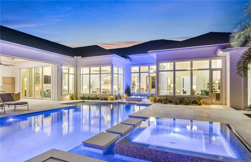 $13.2 Million Custom Estate in Naples Florida Featuring Luxury Living and Lowcountry Elegance