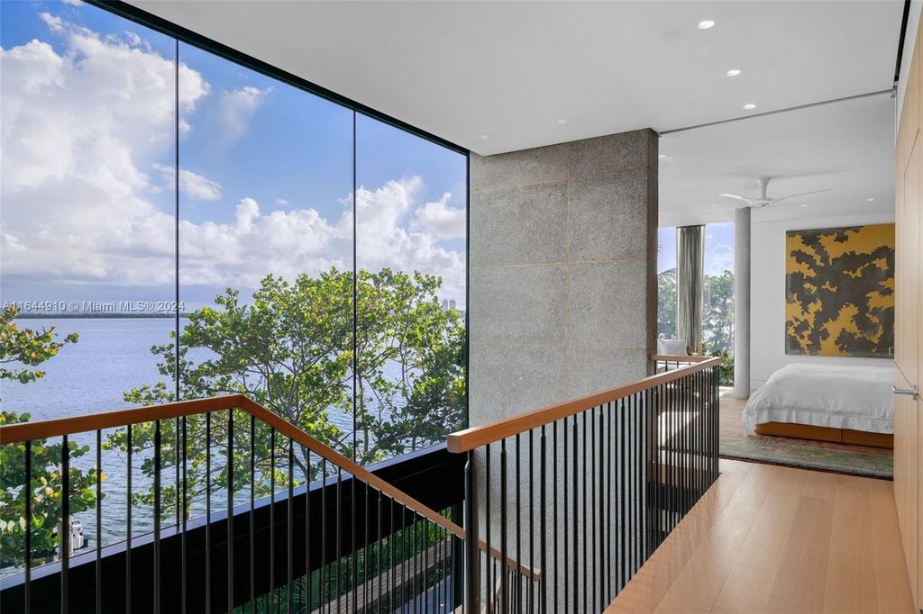 $24.9 Million Zen Waterfront Masterpiece with Bay Views and Lush Gardens in Miami Beach